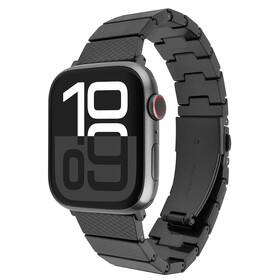 Remienok FIXED Resin Strap na Apple Watch 44/45/46/49mm čierny


