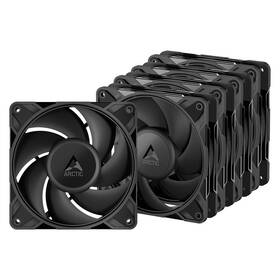 Ventilátor Arctic Cooling P12 Pro PST, 5 ks čierny

