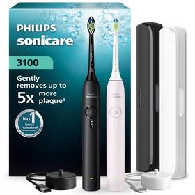 Súprava zubných kefiek Philips HX4072/42 čierna/ružová

