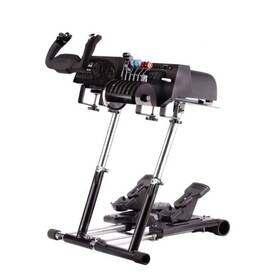 Stojan pre volant Wheel Stand Pro Delux V2 for Honeycomb Yoke and Throttle čierny


