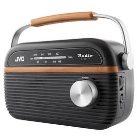 Rádioprijímač JVC RA-E215G sivý

