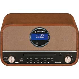 Rádioprijímač s DAB+ Roadstar HRA-1782D+BT drevený

