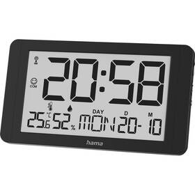 Nástenné hodiny Hama Cuba čierne

