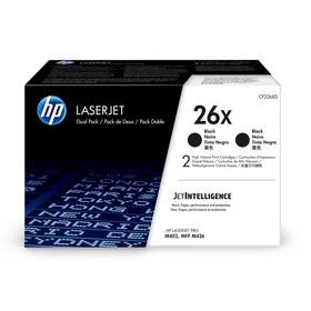 Toner HP 26X, 2x 9 000 strán čierny

