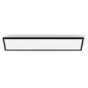 LED stropné svietidlo Philips Aurelle Panel, 120x30 cm čierne


