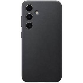 Kryt na mobil Samsung Vegan Leather na Galaxy S24 čierny

