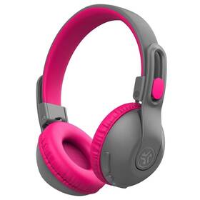 Slúchadlá JLab JBuddies Studio 2 Kids Wireless sivá/ružová

