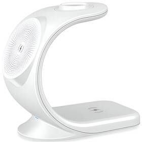Bezdrôtová nabíjačka Mobilnet 3V1 15W WHT 

