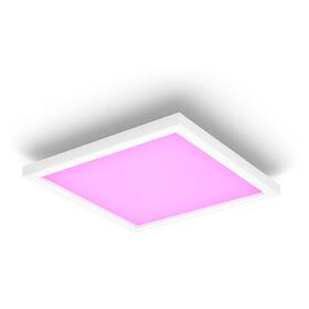 LED stropné svietidlo Philips Surimu Hue Panel, 60W, 30x30 cm, White and Color Ambiance biele

