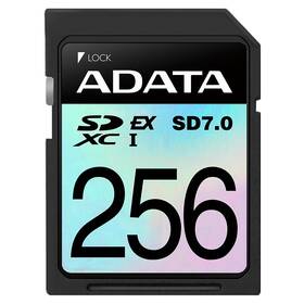 Pamäťová karta ADATA Premier Extreme SDXC 256GB, SD7.0, UHS-I (800R/700W) čierna

