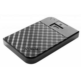 Externý pevný disk Verbatim Fingerprint Secure, 2TB čierny

