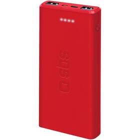 Powerbank SBS 2XUSB 2,1A 10K RED 

