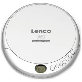 Discman Lenco CD-201 strieborný

