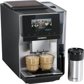 Automatický kávovar Siemens TP725ET7 čierny/nerez


