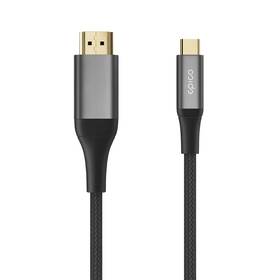 Kábel Epico UltraLink HDMI/USB-C, 4K/60Hz, 2m sivý

