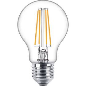 LED žiarovka Philips klasik, 7W, E27, teplá biela 
