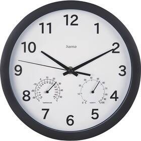 Nástenné hodiny Hama Malta čierne

