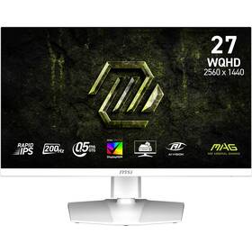 Herný monitor MSI MAG 274QRFW E20 biely

