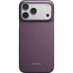 Kryt na mobil Pitaka PTK Weaving na Apple iPhone 18 Pro Max fialový

