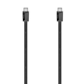 Kábel Hama USB-C/USB-C, 0,75 m čierny

