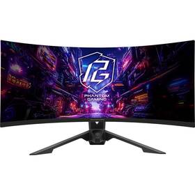 Herný monitor ASRock Phantom Gaming PG34QRT3A čierny

