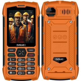 Mobilný telefón Evolveo StrongPhone H1 oranžový

