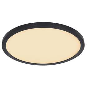 LED stropné svietidlo GLOBO Sapana, kulaté, 42 cm, 24W čierne

