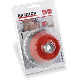 Brúsna kefa Kreator KRT150201 M14 - 100mm 


