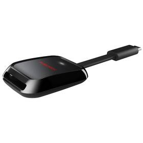 Čítačka pamäťových kariet SANDISK QuickFlow Type-C, SD UHS-I/II čierna

