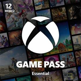  Microsoft Xbox Game Pass Essential - predplatné na 12 mesiacov - elektronická licencia 

