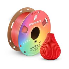 Tlačová struna (filament) Polymaker Panchroma PLA Dual Matte Sunrise červený

