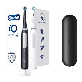 Zubná kefka Oral-B Matt Black + Quite White DUO Pack 

