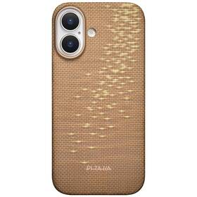 Kryt na mobil Pitaka Ultra-Slim Golden Glint na Apple iPhone 17 zlatý

