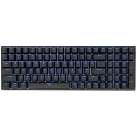 Klávesnica White Shark KATANA , US layout, Red Switch čierna/sivá

