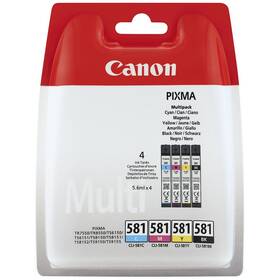  Cartridge Canon CLI-581, 200/250 strán, CMYK