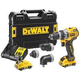 Vŕtací skrutkovač Dewalt DCD703L2T-QW (s batériou) 


