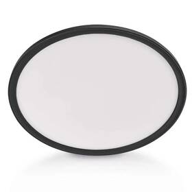 LED stropné svietidlo EMOS FLORI, kruh 30cm, 18W, 1800lm, neutrálna biela čierne

