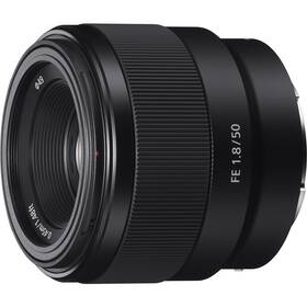 Objektív Sony FE 50 mm f/1.8 čierna farba
