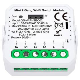 Modul IMMAX NEO LITE SMART kontrolér V7 2-tlačidlový Wi-Fi, Tuya 

