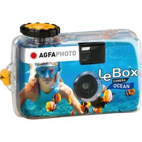 Analógový fotoaparát AgfaPhoto LeBox Ocean 400/27 modrý

