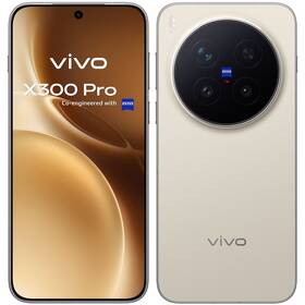 Mobilný telefón vivo X300 Pro 5G 16 GB / 512 GB béžový

