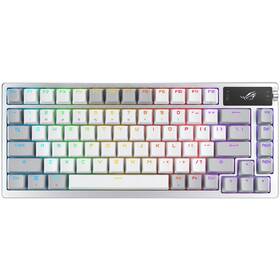 Klávesnica Asus ROG AZOTH (ROG NX Snow/PBT ) - US biela

