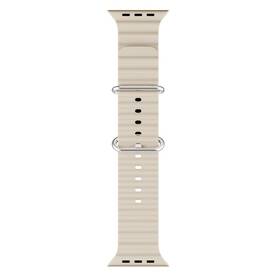 Remienok Epico Strap Ocean na Apple Watch 38/40/41mm béžový

