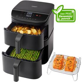 Fritéza teplovzdušná COSORI Turbo Tower 10,8 l čierna


