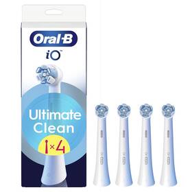 Náhradné hlavice Oral-B iO Ultimate Clean White (4 ks) biela

