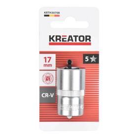 Nástrčná hlavica Kreator KRTH30708 1/2" 17mm 

