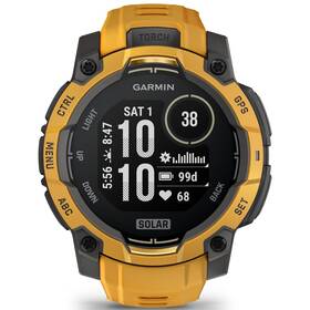 Inteligentné hodinky Garmin Instinct 3 - 45 mm Solar sivé/oranžové


