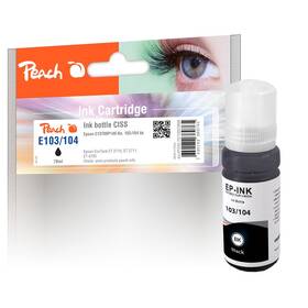 Cartridge Peach Epson N103/104, T00S1, T00P1, 70 ml čierna

