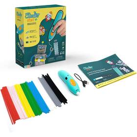 3D pero 3Doodler Start+ a 72 náplní + 10 šablón 

