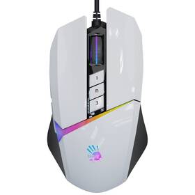 Myš A4Tech Bloody W60 Max Activated, 12000 DPI, USB biela

